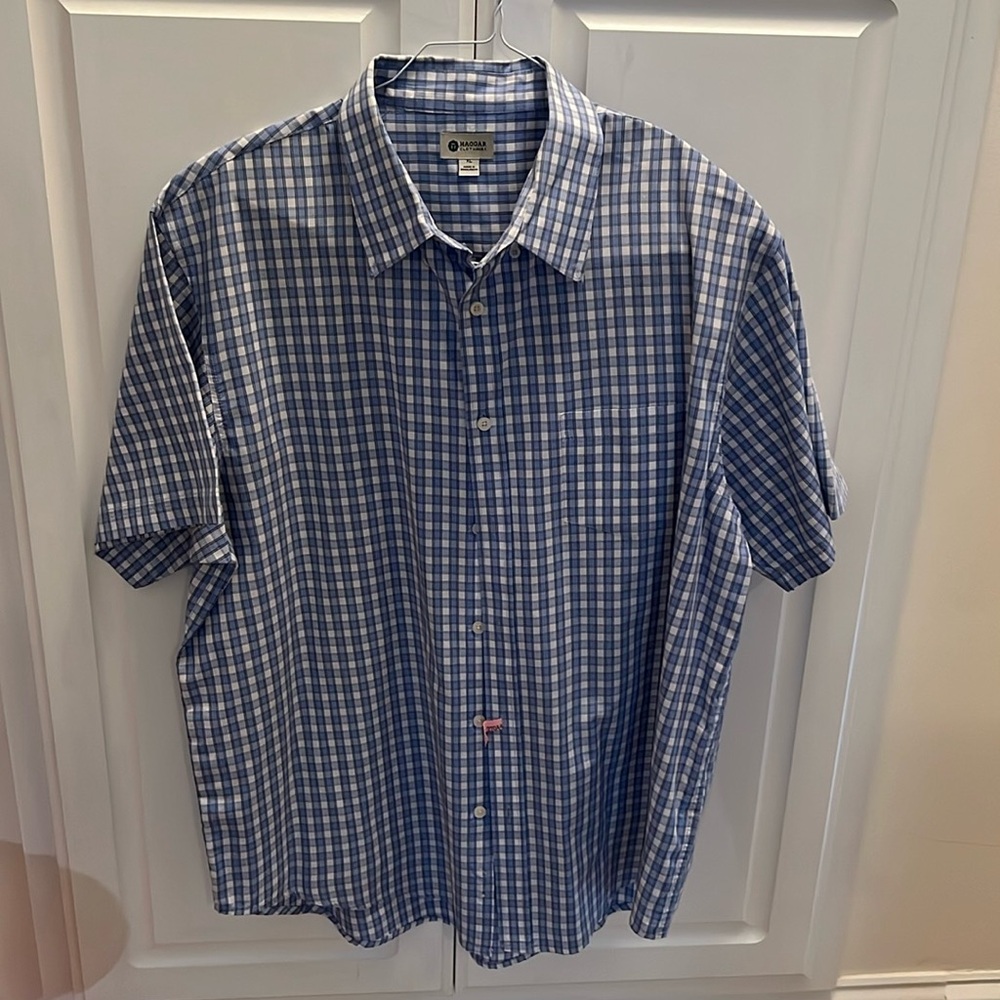 Haggar Button down Short Sleeve Shirt